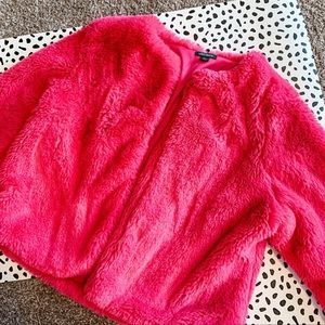 Wild Fable Pink furry jacket